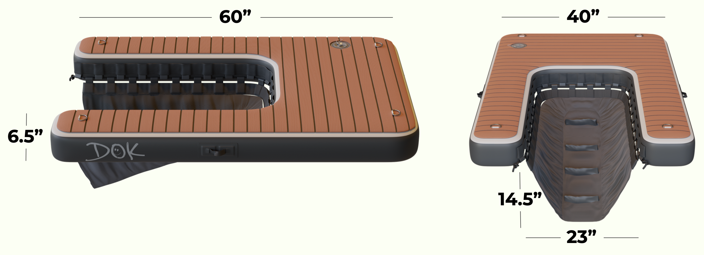 Dimensions of Dog Boat Ramp