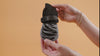 Grip being shown and felt showing that they are the best anti slip dog socks